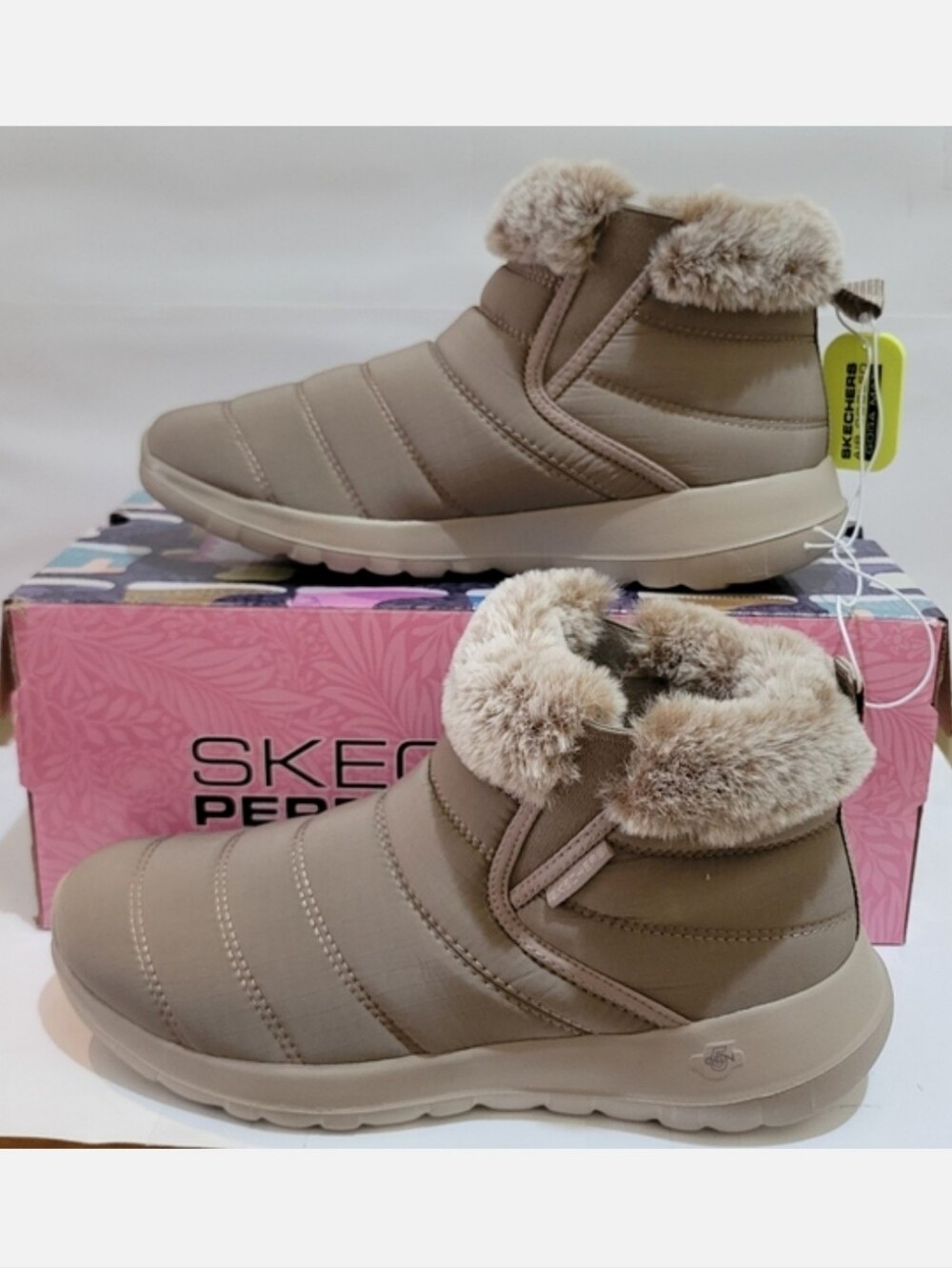 Skechers‎ Womens Go Walk Air Cooled Goga Mat Boots New